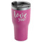 Love Quotes and Sayings RTIC Tumbler - Magenta - Angled