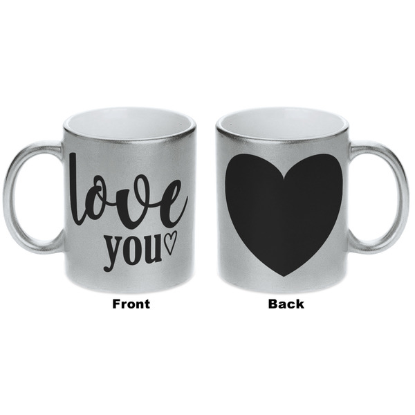 Love Quotes and Sayings Silver Mug - Approval