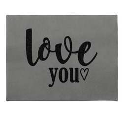 Love Quotes and Sayings Small Gift Box w/ Engraved Leather Lid