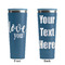 Love Quotes and Sayings Steel Blue RTIC Everyday Tumbler - 28 oz. - Front and Back