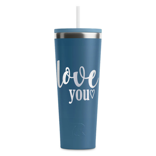 Custom Love Quotes and Sayings RTIC Everyday Tumbler with Straw - 28oz