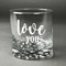 Love Quotes and Sayings Whiskey Glass - Engraved
