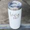 Love Quotes and Sayings White Polar Camel Tumbler - 20oz - Angled