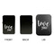 Love Quotes and Sayings Windproof Lighters - Black, Single Sided, w Lid - APPROVAL
