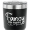 Mom Quotes and Sayings 30 oz Stainless Steel Ringneck Tumbler - Black - CLOSE UP