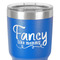 Mom Quotes and Sayings 30 oz Stainless Steel Ringneck Tumbler - Blue - Close Up
