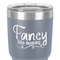 Mom Quotes and Sayings 30 oz Stainless Steel Ringneck Tumbler - Grey - Close Up