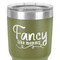 Mom Quotes and Sayings 30 oz Stainless Steel Ringneck Tumbler - Olive - Close Up