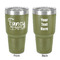 Mom Quotes and Sayings 30 oz Stainless Steel Tumbler - Olive - Double-Sided