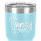 Mom Quotes and Sayings 30 oz Stainless Steel Ringneck Tumbler - Teal - Close Up