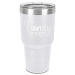 Mom Quotes and Sayings 30 oz Stainless Steel Tumbler - White - Single-Sided