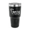 Mom Quotes and Sayings 30 oz Stainless Steel Ringneck Tumblers - Black - FRONT