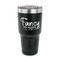 Mom Quotes and Sayings 30 oz Stainless Steel Tumbler - Black - Single Sided