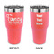 Mom Quotes and Sayings 30 oz Stainless Steel Tumbler - Coral - Double Sided