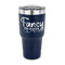 Mom Quotes and Sayings 30 oz Stainless Steel Ringneck Tumblers - Navy - FRONT