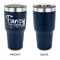 Mom Quotes and Sayings 30 oz Stainless Steel Ringneck Tumblers - Navy - Single Sided - APPROVAL