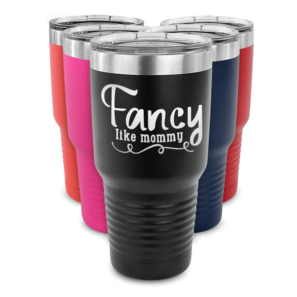 Mom Quotes and Sayings 30 oz Stainless Steel Ringneck Tumblers - Parent/Main