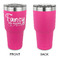 Mom Quotes and Sayings 30 oz Stainless Steel Ringneck Tumblers - Pink - Single Sided - APPROVAL