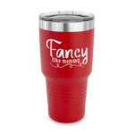 Mom Quotes and Sayings 30 oz Stainless Steel Tumbler - Red - Single Sided