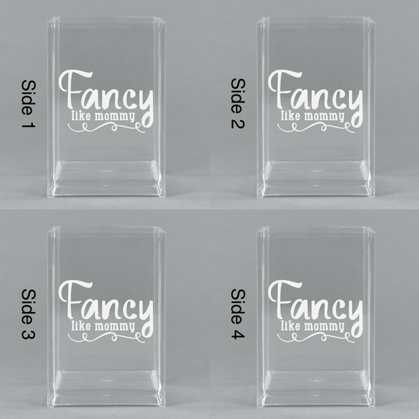 Mom Quotes and Sayings Acrylic Pen Holder - All Sides