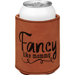 Mom Quotes and Sayings Leatherette Can Sleeve - Single Sided