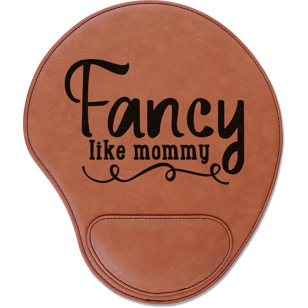 Custom Mom Quotes and Sayings Leatherette Mouse Pad with Wrist Support