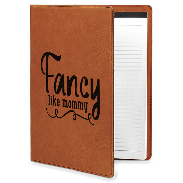 Custom Mom Quotes and Sayings Leatherette Portfolio with Notepad