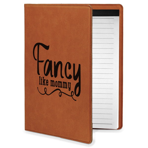 Custom Mom Quotes and Sayings Leatherette Portfolio with Notepad - Small - Single Sided