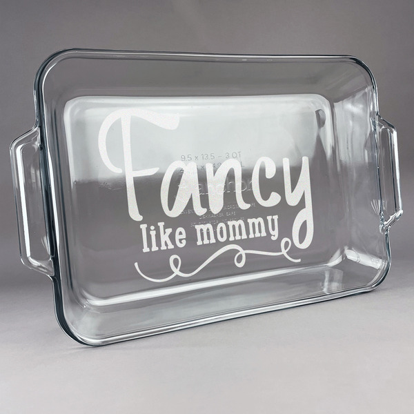 Custom Mom Quotes and Sayings Glass Baking Dish - 13in x 9in