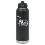 Mom Quotes and Sayings Water Bottle - Laser Engraved - Front
