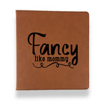 Mom Quotes and Sayings Leather Binder - 1" - Rawhide