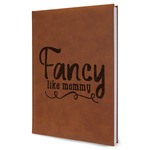 Mom Quotes and Sayings Leather Sketchbook - Large - Single Sided