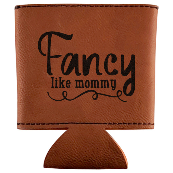 Custom Mom Quotes and Sayings Leatherette Can Sleeve
