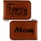 Mom Quotes and Sayings Leatherette Magnetic Money Clip - Front and Back