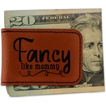 Mom Quotes and Sayings Leatherette Magnetic Money Clip