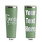 Mom Quotes and Sayings Light Green RTIC Everyday Tumbler - 28 oz. - Front and Back