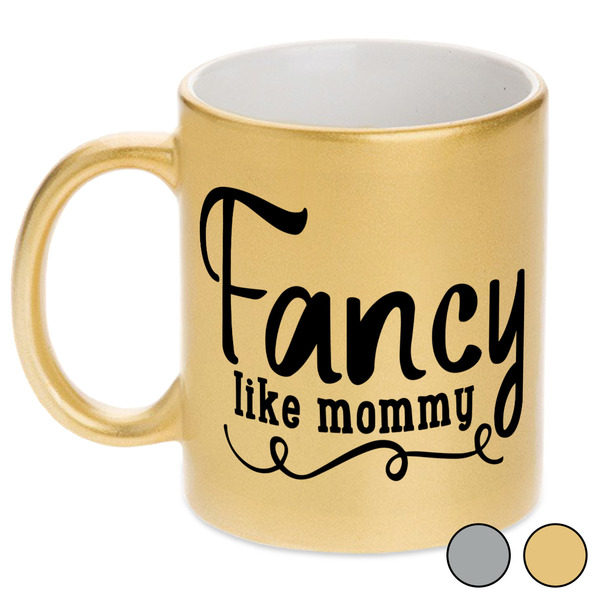 Mom Quotes and Sayings Metallic Mugs