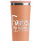 Mom Quotes and Sayings Peach RTIC Everyday Tumbler - 28 oz. - Close Up