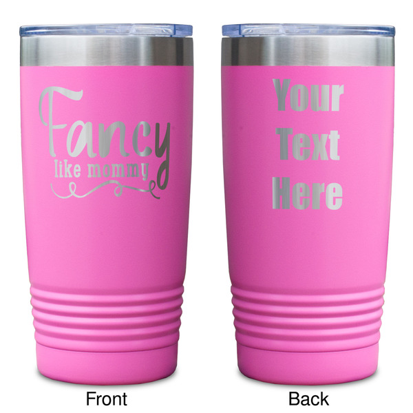 Mom Quotes and Sayings Pink Polar Camel Tumbler - 20oz - Double Sided - Approval