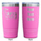 Mom Quotes and Sayings Pink Polar Camel Tumbler - 20oz - Double Sided - Approval