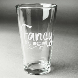 Mom Quotes and Sayings Pint Glass - Engraved