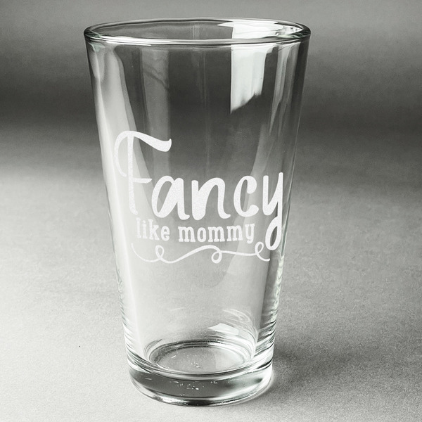 Custom Mom Quotes and Sayings Pint Glass - Engraved
