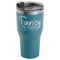 Mom Quotes and Sayings RTIC Tumbler - Dark Teal - Angled