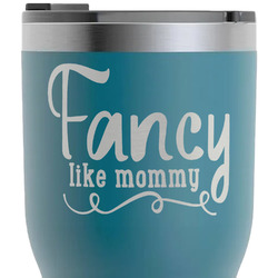 Mom Quotes and Sayings RTIC Tumbler - Dark Teal - Laser Engraved - Double-Sided