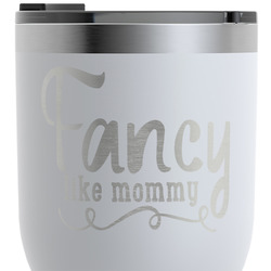 Mom Quotes and Sayings RTIC Tumbler - White - Engraved Front