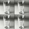 Mom Quotes and Sayings Set of Four Engraved Beer Glasses - Individual View
