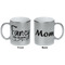Mom Quotes and Sayings Silver Mug - Approval