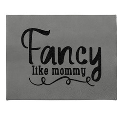 Mom Quotes and Sayings Small Gift Box w/ Engraved Leather Lid