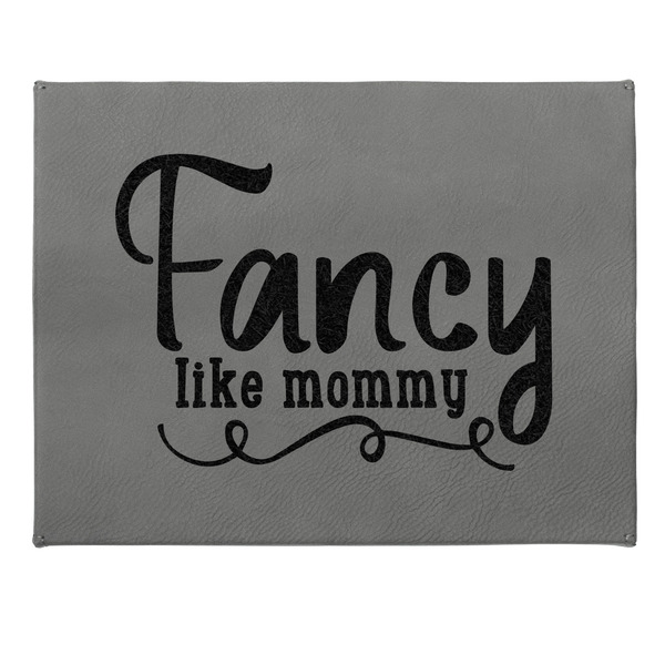 Mom Quotes and Sayings Small Engraved Gift Box with Leather Lid - Approval