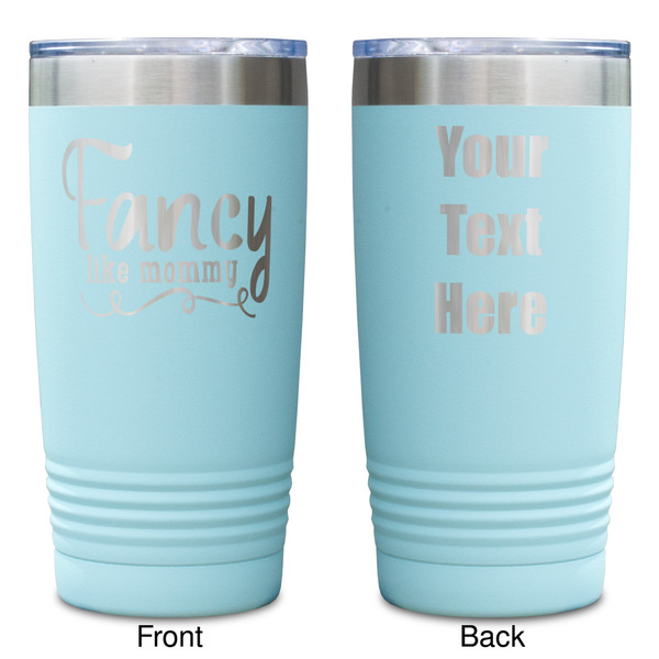 Mom Quotes and Sayings Teal Polar Camel Tumbler - 20oz -Double Sided - Approval
